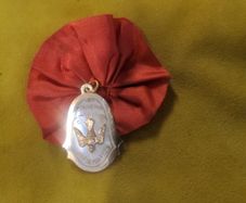 vINTAGE Confirmation Medal and Rosette