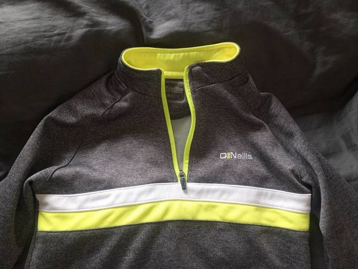 O'Neil's long sleeve top get and neon yellow