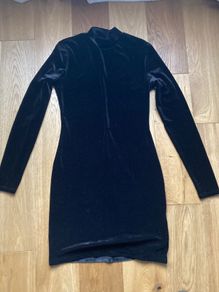 H&M velvet Dress size S