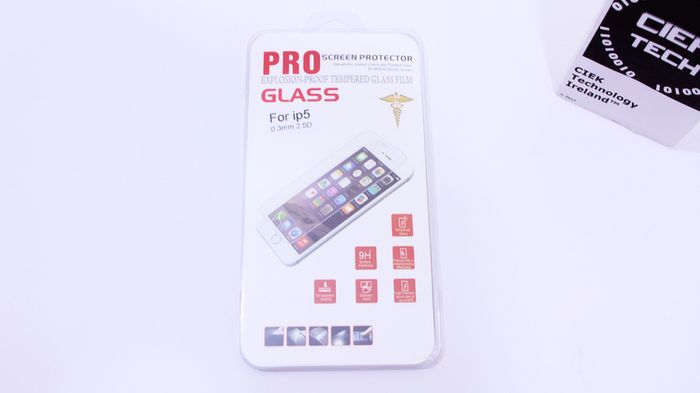 Premium Tempered Glass Protector With Oleophobic Coating - 0.3mm - iPhone 5 5s 5c