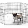 61cm 8 Panel Playpen Suitable for Dogs/Puppies/Cats & Rabbits foldable ideal for Indoor/Outdoor use puppy play pen (MULTIPLE COLOURS) Image 8