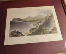 Rare Killiney Bay (County Dublin ) Print. Wallis, R