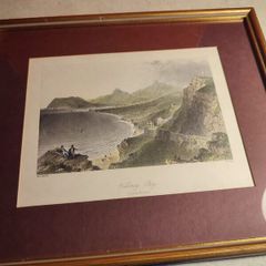 Rare Killiney Bay (County Dublin ) Print. Wallis, R