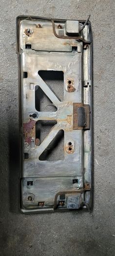 toyota hilux rear number plate holder