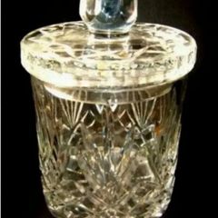 Vintage Harrods Crystal Ice Bucket