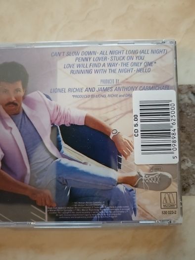 Lionel Richie CD - Can't Slow Down  (NEW)