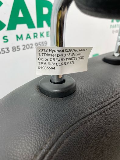 Hyundai Ix35 Passenger front seat (cloth+leather)