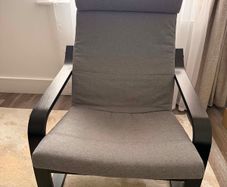 armchair black/ gray