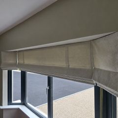 Bay Window Roman Blinds