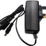 Security-01 AC to DC 12V 2A Power Supply Adapter with 4-Way Power Splitter for CCTV Security Camera DVR NVR Led Strip Image 3