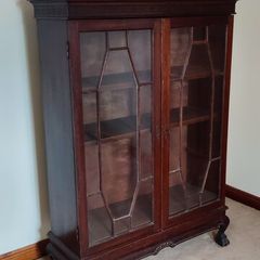Antique Glass Cabinet