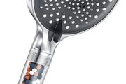 NEW SALE | PRO 130mm Filter Showerheads,Powerful Flow with 6 Modes,High Pressure Shower Head for Low Water Pressure,Water Softener Shower Head Improve Skin Hair,Perfect for Home and Gym