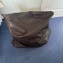 Leather bean bag Image 3