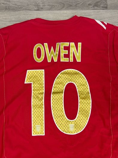 Genuine Vintage 2006 Umbro England Michael Owen Away Jersey Shirt Mens Medium