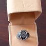 Retro Handmade Turkish Design Signet Ring for Men Image 3