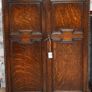 Jacobean Revival Oak Cupboard Image 4