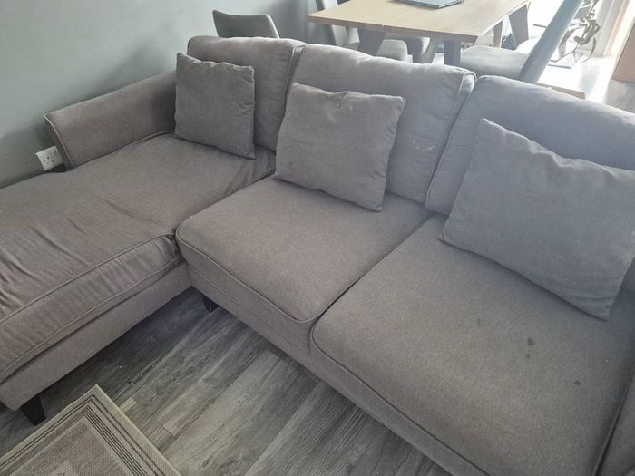 Sofa with chaise