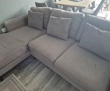 Sofa with chaise
