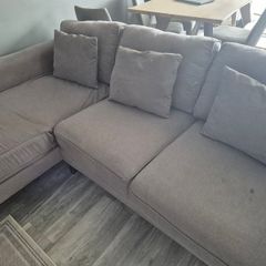 Sofa with chaise