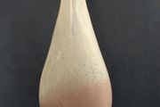 Stylish Paddle-Shaped Hand-Blown Art Glass Vase in Excellent Condition