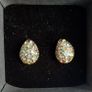 Vintage aurora borealis crystal studs Image 2