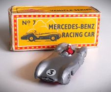 Diecast Vintage Morestone    Mercedes-Benz F1 Racing Car - Good with Very Good Original Box