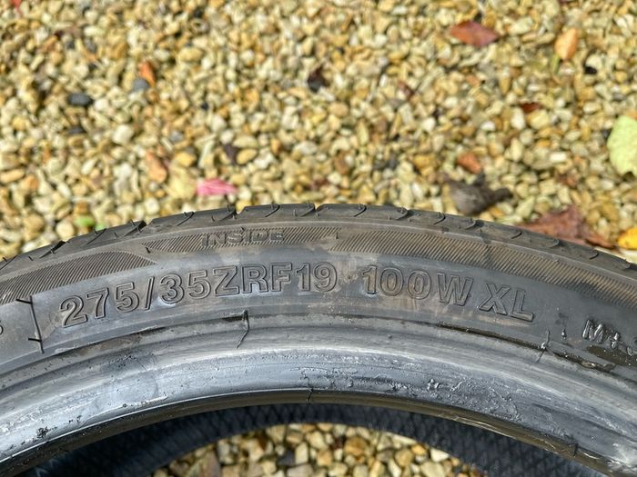 1x tyre 275/35/19