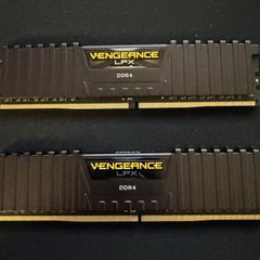 Corsair Vengeance Lpx 16gb (2 X 8gb) Ddr4 Dram 3000mhz C16 Memory Kit - Black