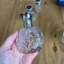 3 Vintage Glass Perfume Bottles Image 2