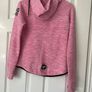 Gym + Coffee Women's Pink Training Hoodie- Size M Image 2