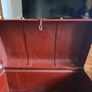 vintage metal trunk Image 6