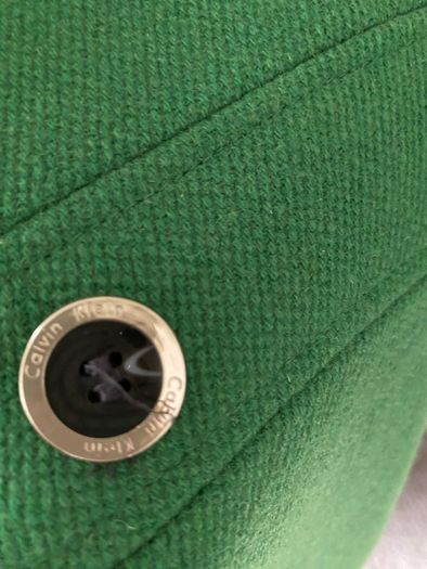 Genuine Calvin Klein Green Coat
