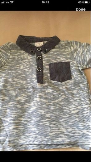Boys new teeshirt 6/9 mths