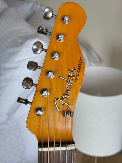 Telecaster - amber quilt