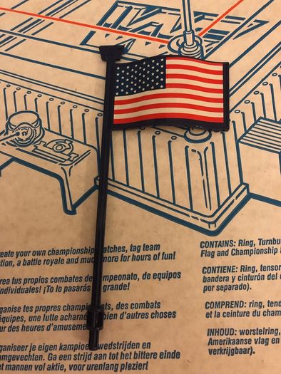 WWF Hasbro Wrestling Ring Boxed Used Great Condition