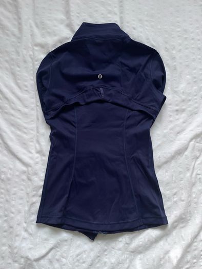 lululemon navy zip