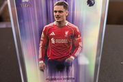 Florian Wirtz Liverpool FC Topps Total Football Fusion /25.