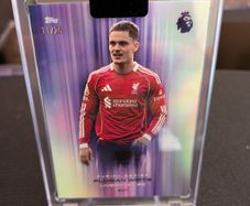 Florian Wirtz Liverpool FC Topps Total Football Fusion /25.