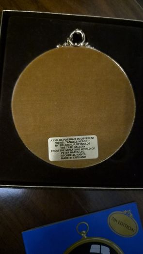 Peter Bates 7th Edition Framed Cherub Picture Collectible Angel Heads