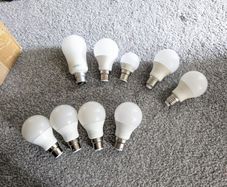 Used LED/CFL bulbs