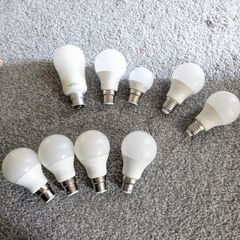 Used LED/CFL bulbs
