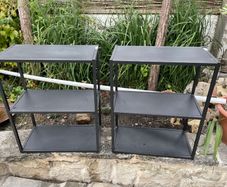 Ikea metal shelfs x 2