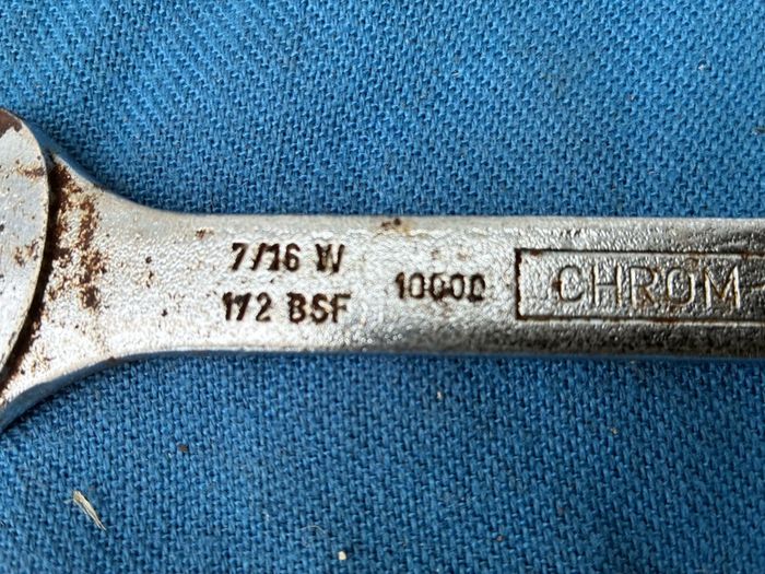 Vintage ITMA Open End Spanner