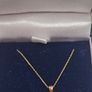 9ctb yellow gold  citrine necklace Image 2