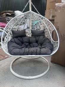 New Rattan Garden Hanging Swing Egg Chairs / Delivery