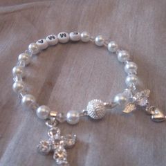 Holy Communion Name Bracelets