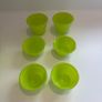 Fruit / Salad Bowl & 6 tea light holders lime green Image 4