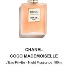 CHANEL Coco Mademoiselle 100ml parfum for her