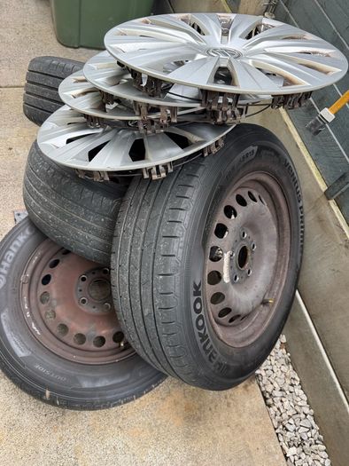 Volkswagen R15 wheels Hanckook tyres