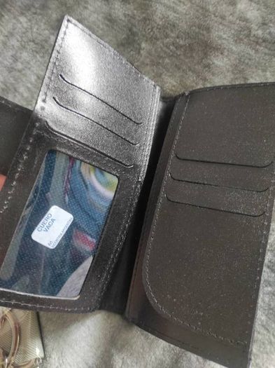 Cow leather wallet